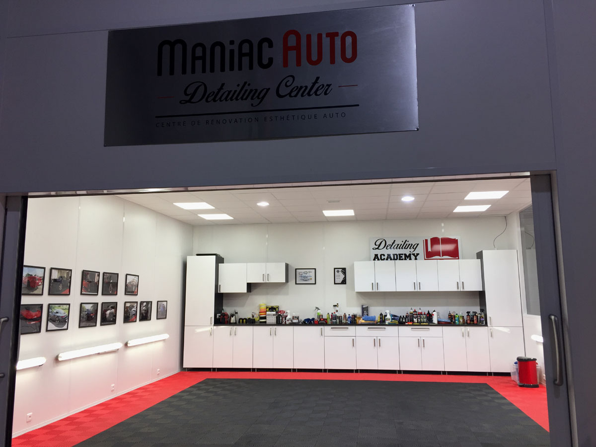 Nouveau local DETAILING CENTER (78 Bois d'Arcy) ManiacAuto Detailing